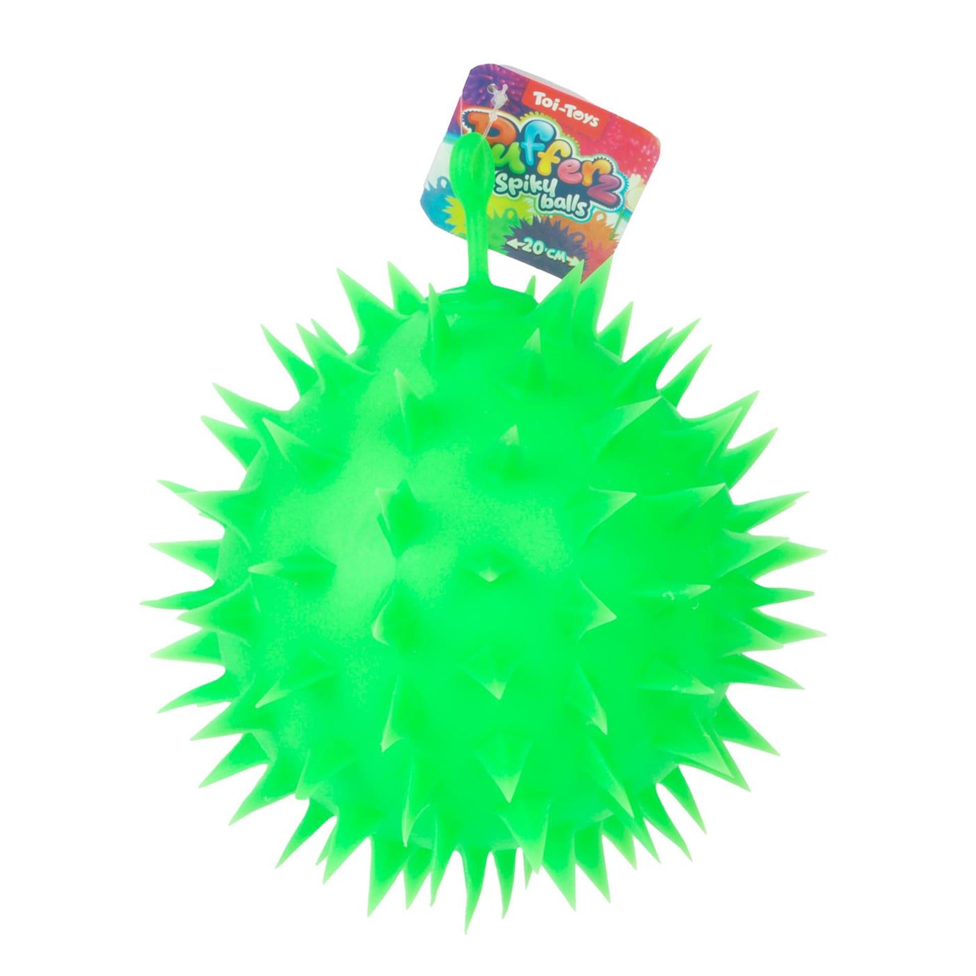 Toi-Toys - Toi-Toys Pufferz pufferbal spikes 20cm 230gr 6ass
