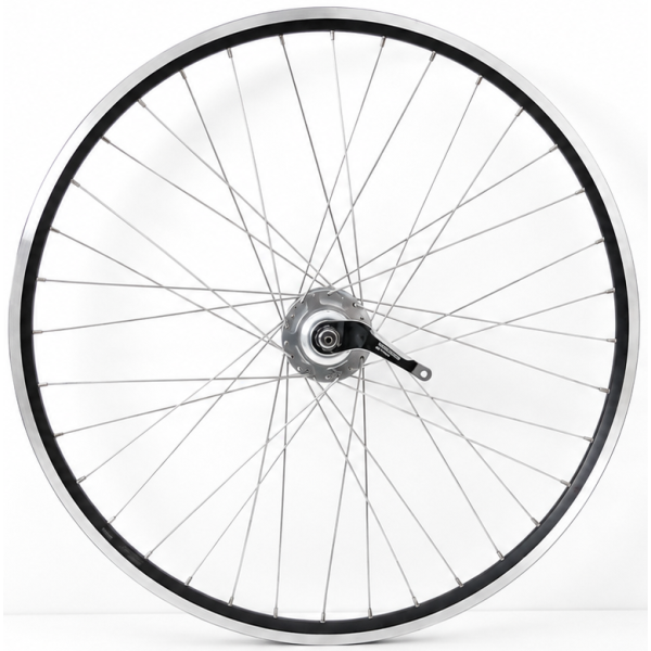 Shimano - Achterwiel 28 inch zac2000 - nexus 7-remnaaf - zwart/geslepen