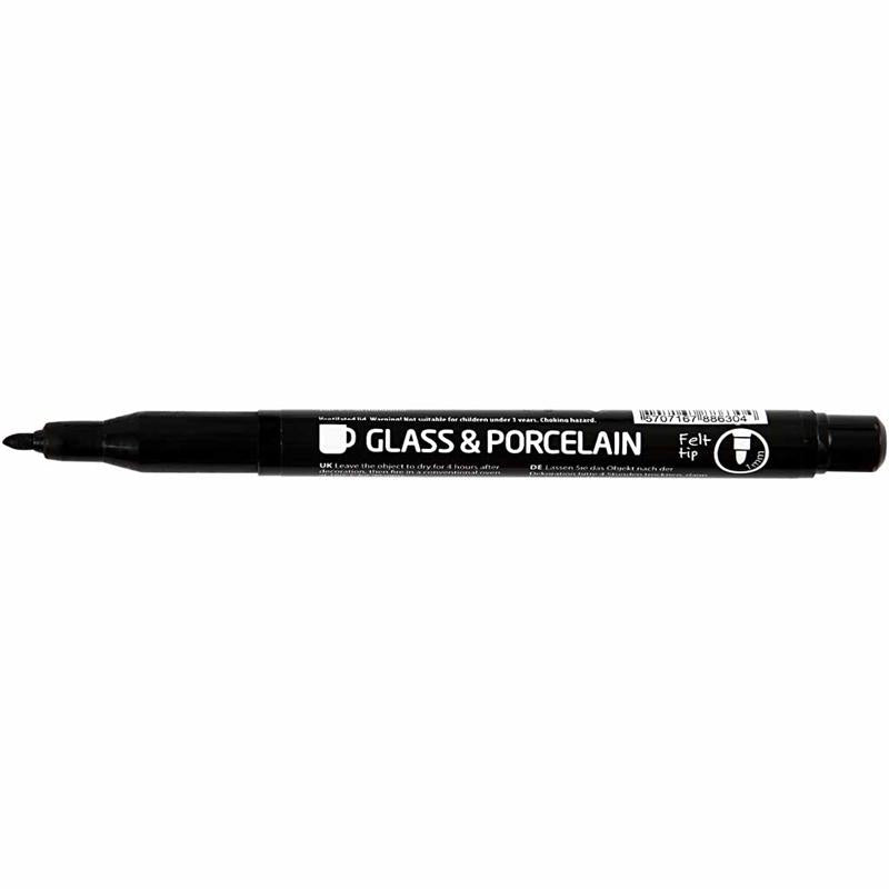 Creativ Company - Creativ Company Https://www.cchobby.nl/contourstift-voor-glas-en-porselein-lijndikte-1-3-mm-semi-dekkend-zwart-1-stuk