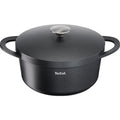 Tefal kookgerei tefal trattoria stoofpan 28 cm zwart