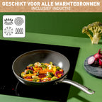 Tefal c42419 renew+ keramische wokpan 28 cm