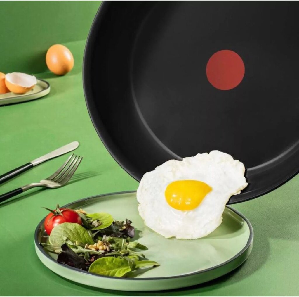 Tefal c43602 renew+ black keramische koekenpan 20 cm