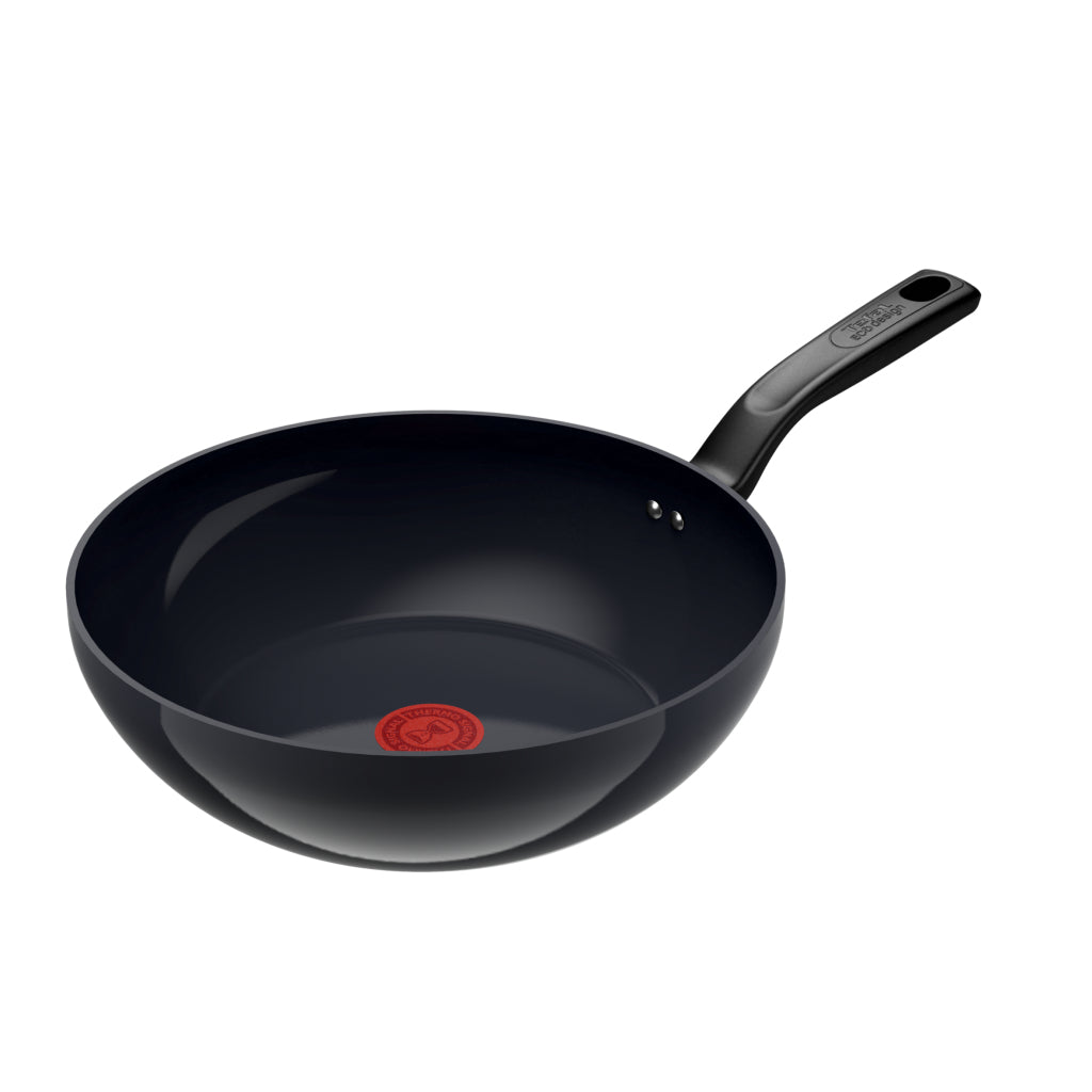 Tefal - Tefal c47619 change black keramische wokpan 28 cm zwart