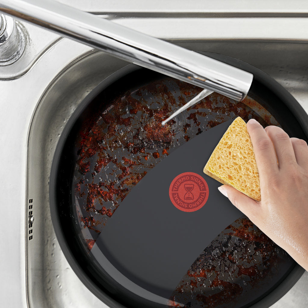 Tefal kookgerei tefal cook change keramisch koekenpan 30 cm pfas-vrij keramische antiaanbaklaag geschikt voor inductie