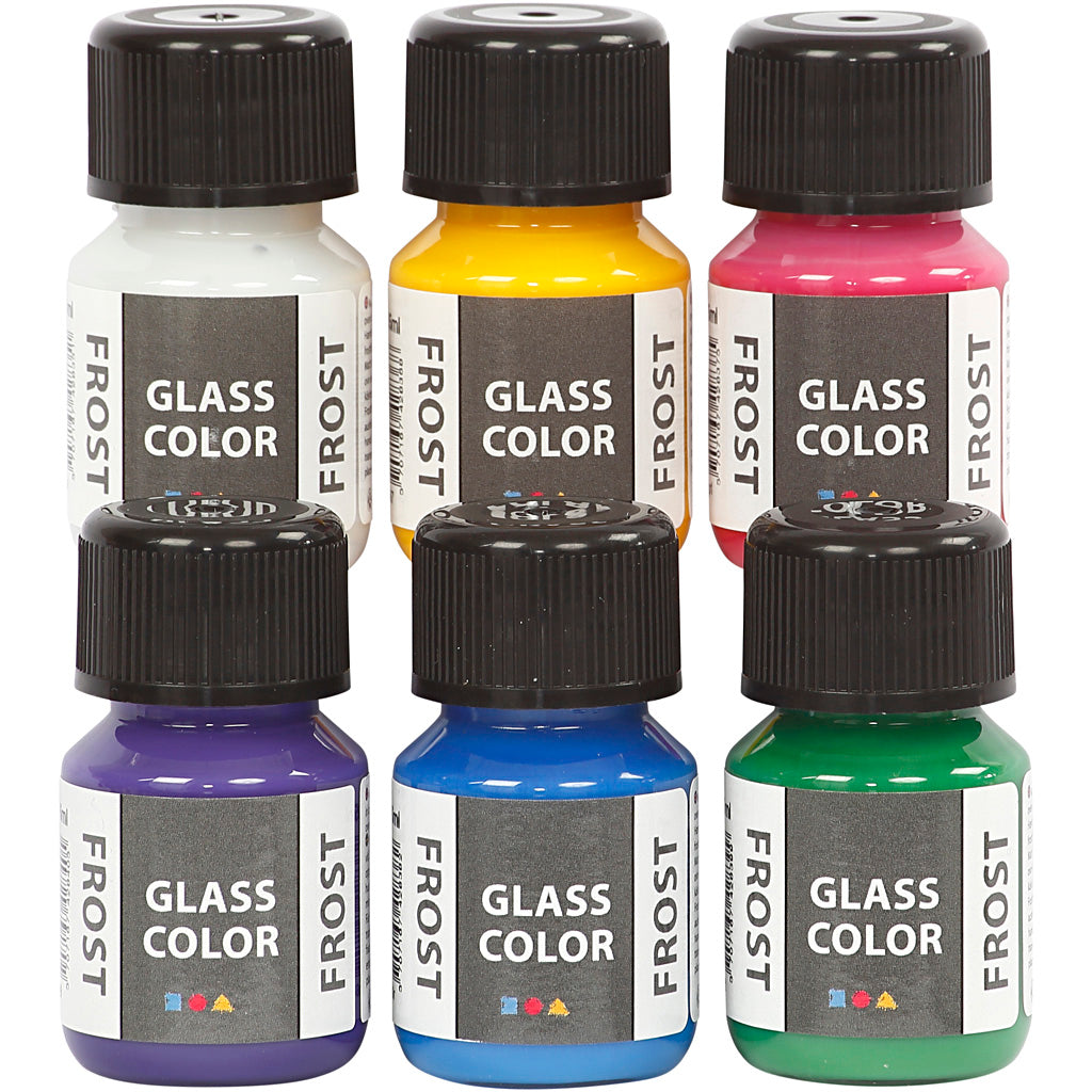 Creativ Company - Creativ Company Https://www.cchobby.nl/glass-color-frost-diverse-kleuren-6x30-ml-1-doos