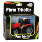 Kids Globe - tractor met licht en geluid 1:32
