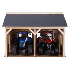 Kids globe landbouwloods voor 2 tractoren 1:16 55x53x38cm ( exclusief tractoren)