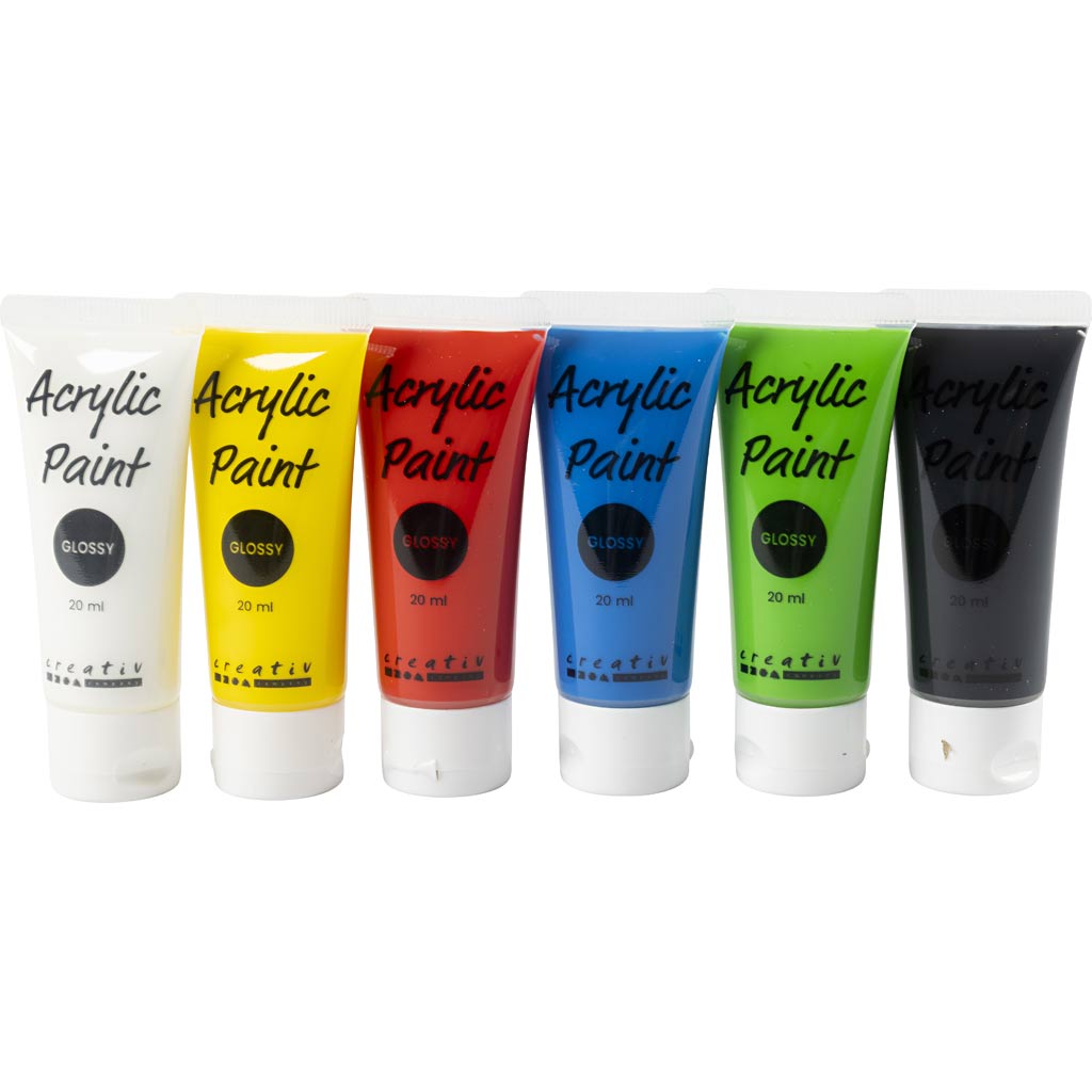 Creativ Company - Creativ Company Https://www.cchobby.nl/acrylverf-glossy-standaardkleuren-6x20-ml-1-doos