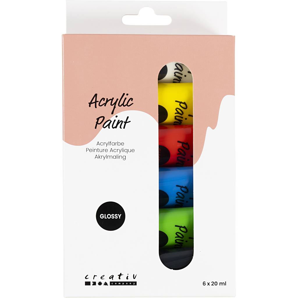 Creativ Company - Creativ Company Https://www.cchobby.nl/acrylverf-glossy-standaardkleuren-6x20-ml-1-doos
