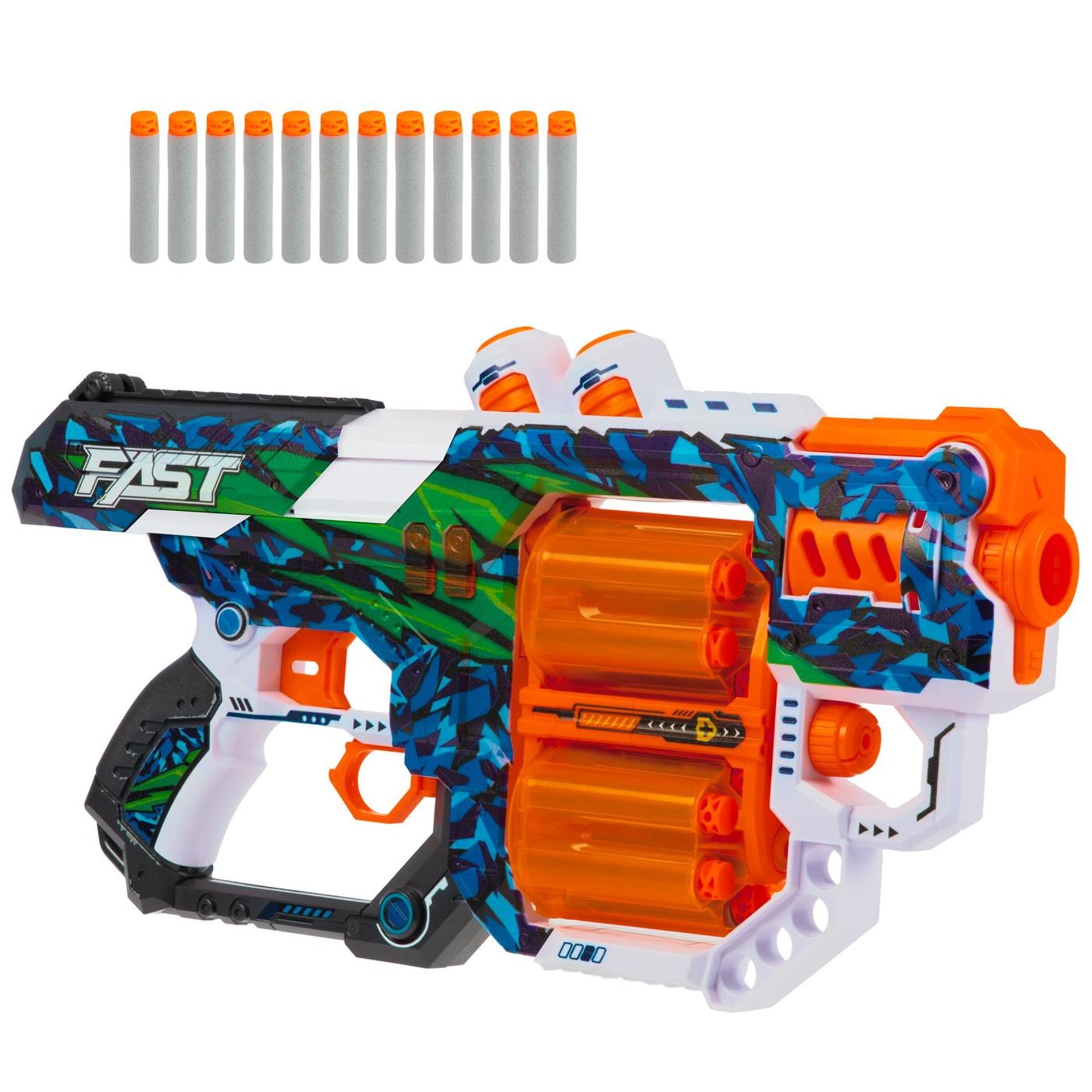 Toi-toys foam strikex pistool dual mag destroyer