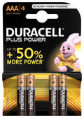 Duracell - batterij aaa 2400mah 15v lr03 power boost (4st)