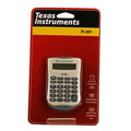 Texas instruments zak rekenmachine ti-501 blauw, wit 8 karakters