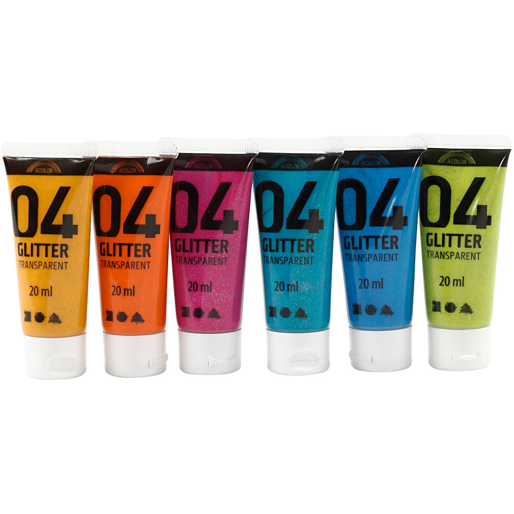 Creativ Company - Creativ Company Https://www.cchobby.nl/acrylverf-met-glitters-diverse-kleuren-6x20-ml-1-doos