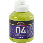 Creativ Company - Creativ Company Https://www.cchobby.nl/acrylverf-met-glitters-lime-groen-500-ml-1-fles