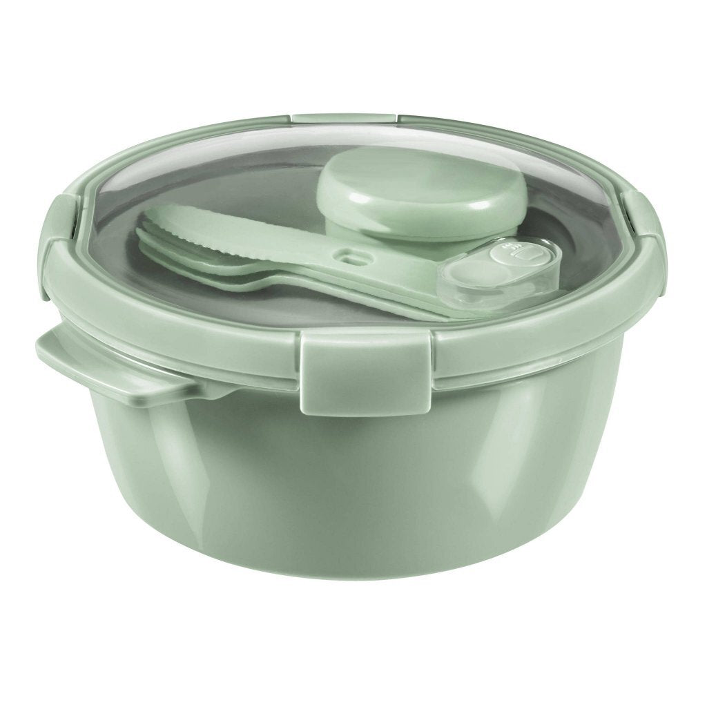 Curver lunchset smart to go eco rond 1,6l | 2 stuks