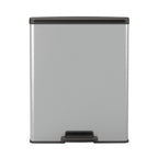 Curver decobin pedaalemmer 65l zilver metallic