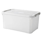 Curver handy+ opbergbox 50l transparant grijs wit