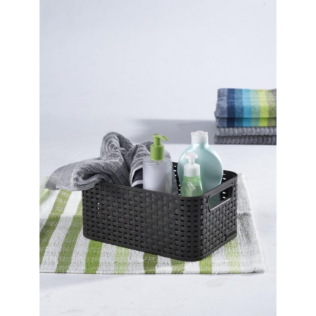 Curver - Curver style mand s rotanstyle antraciet 129x285x194cm
