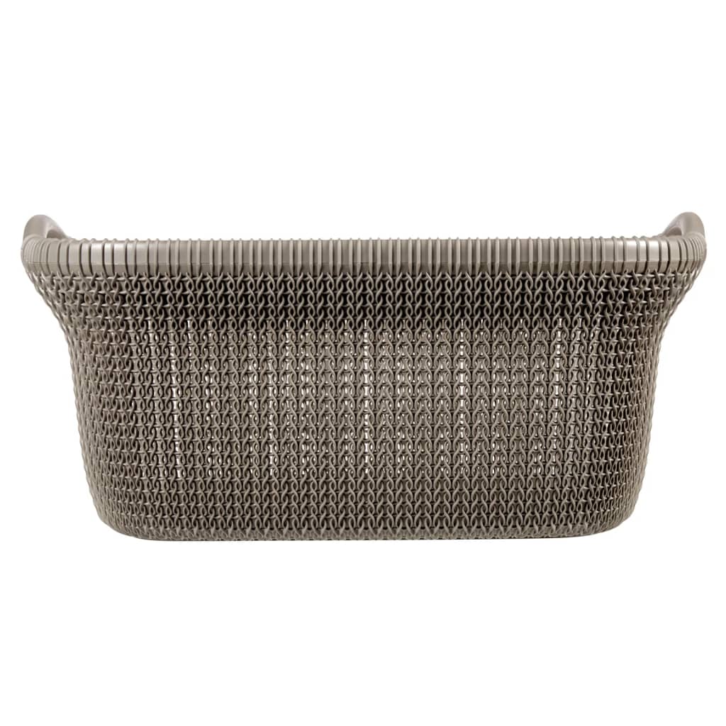 Curver knit wasmand 40ltr bruin