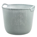Curver opbergmand knit rond l 30 l mistblauw