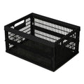 Curver shopbox 34l zwart | 2 stuks