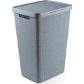 Curver jute wasbox 58l smokey grey