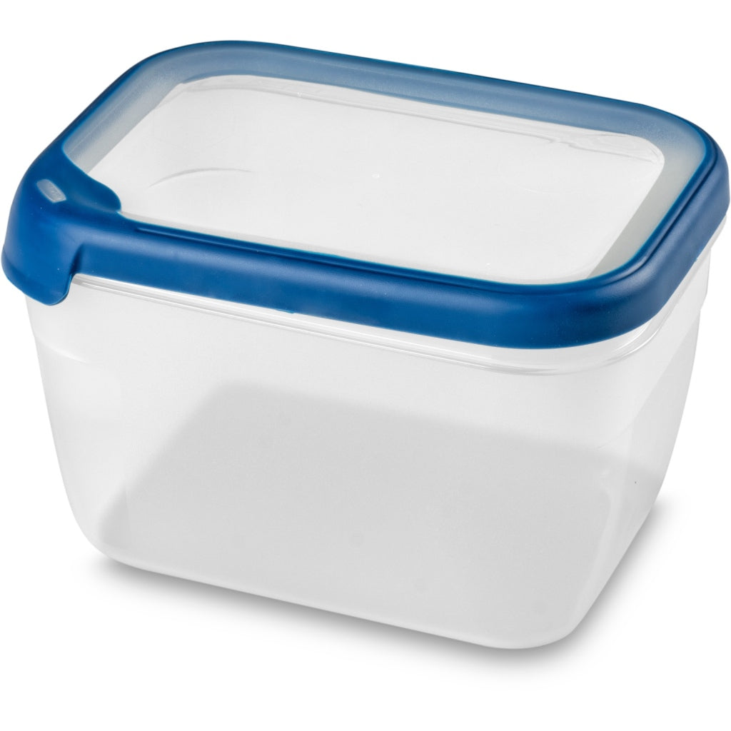 Curver grand chef vershoudbak rechthoek 2.4l transparant donkerblauw