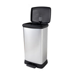 Curver deco bin duo 23l+23l zilver