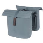 BASIL - BASIL Dubbele fietstas city mik 28-32 liter - graphite blue