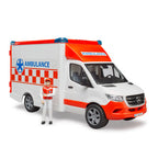 Bruder mercedes sprinter ambulance met ambulancebroeder - licht geluid - 2676