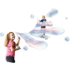 Ses creative ses - mega bubbles xxl - bellenblaas - met handige tool, paperclips en sterk zeepsop voor de leukste grote bellen