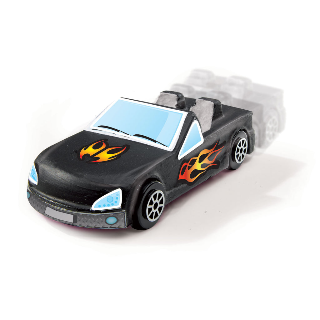 SES Creative - Creative gieten en schilderen - auto's - kinderspeelgoed - knutselen jongens - auto speelgoed - vanaf 5 jaar