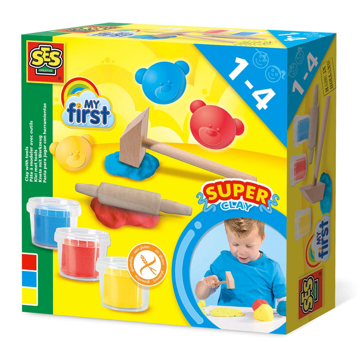 Ses my first - klei met tools 3x90gr