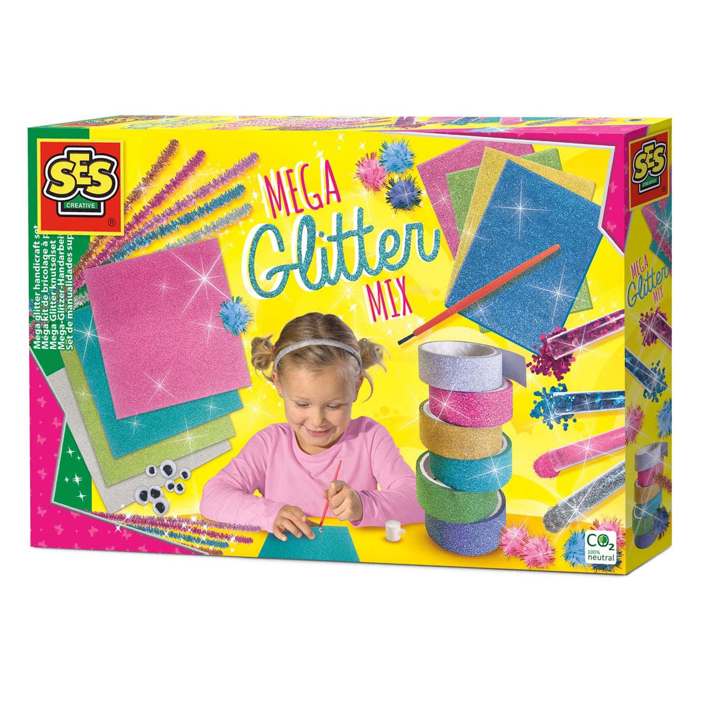Ses mega glitter knutselset 14109