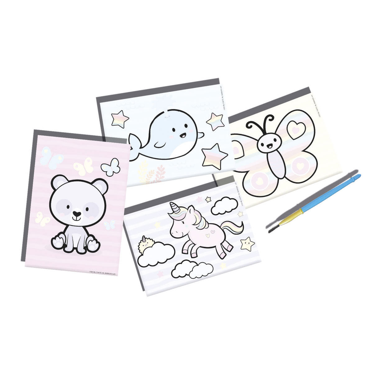 SES Creative - Creative Ses my first kleuren met water - fantasie dieren
