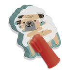Ses creative tiny talents bad schuimpjes - honden wassen met borstel - vanaf 1 jaar - badspeelgoed - motorische ontwikkeling - schoencadeautjes sinterklaas