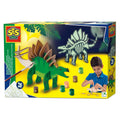 Ses creative ses houten dino glow in the dark
