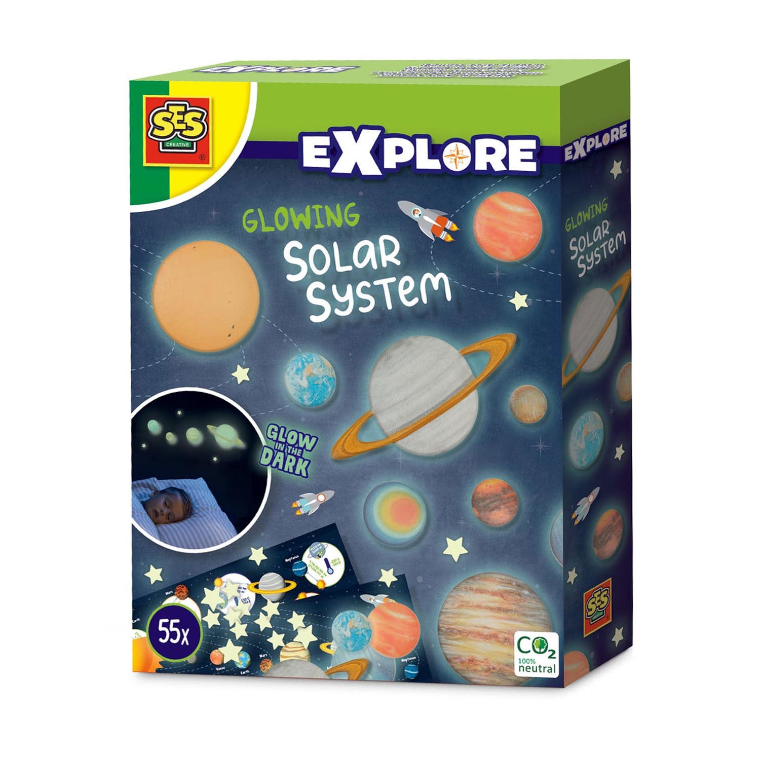 SES Creative - Creative Ses explore - glowing zonnestelsel