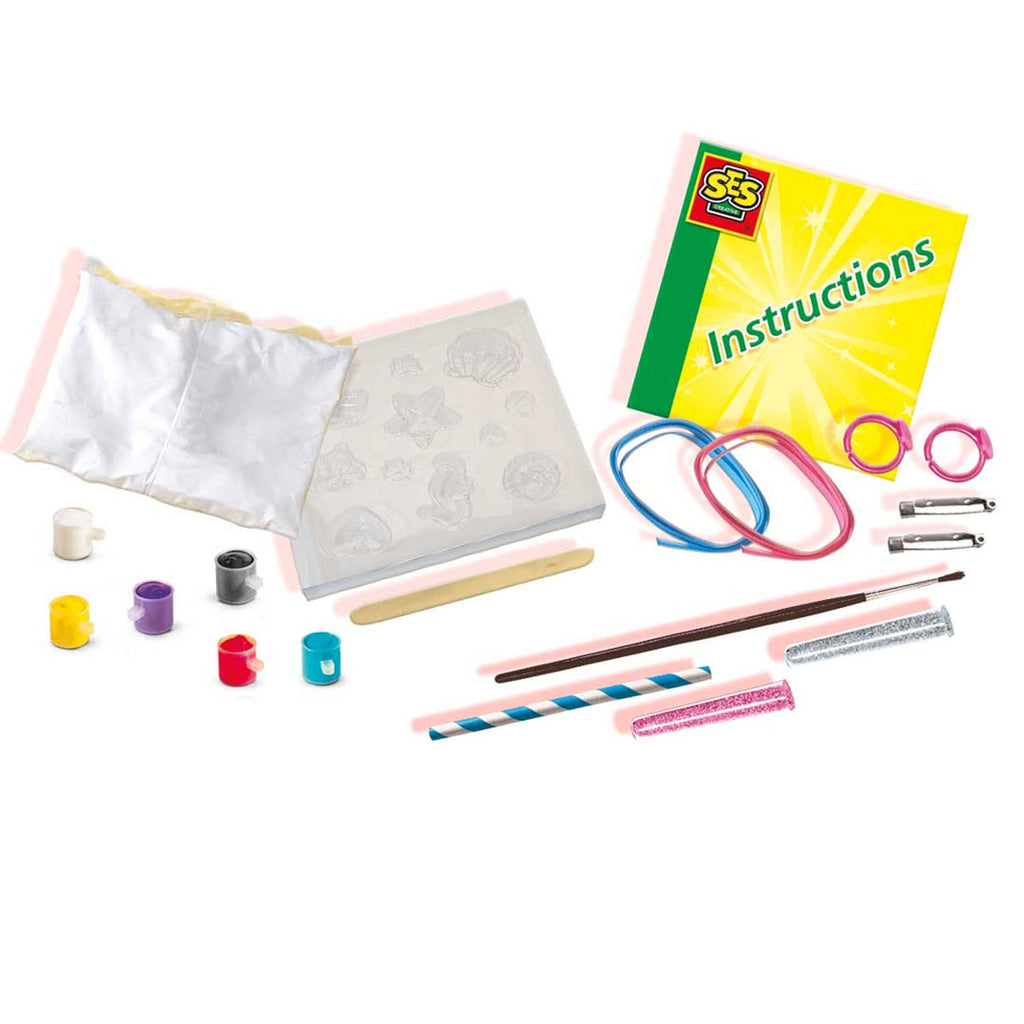 Ses gieten en schilderen - sieraden
