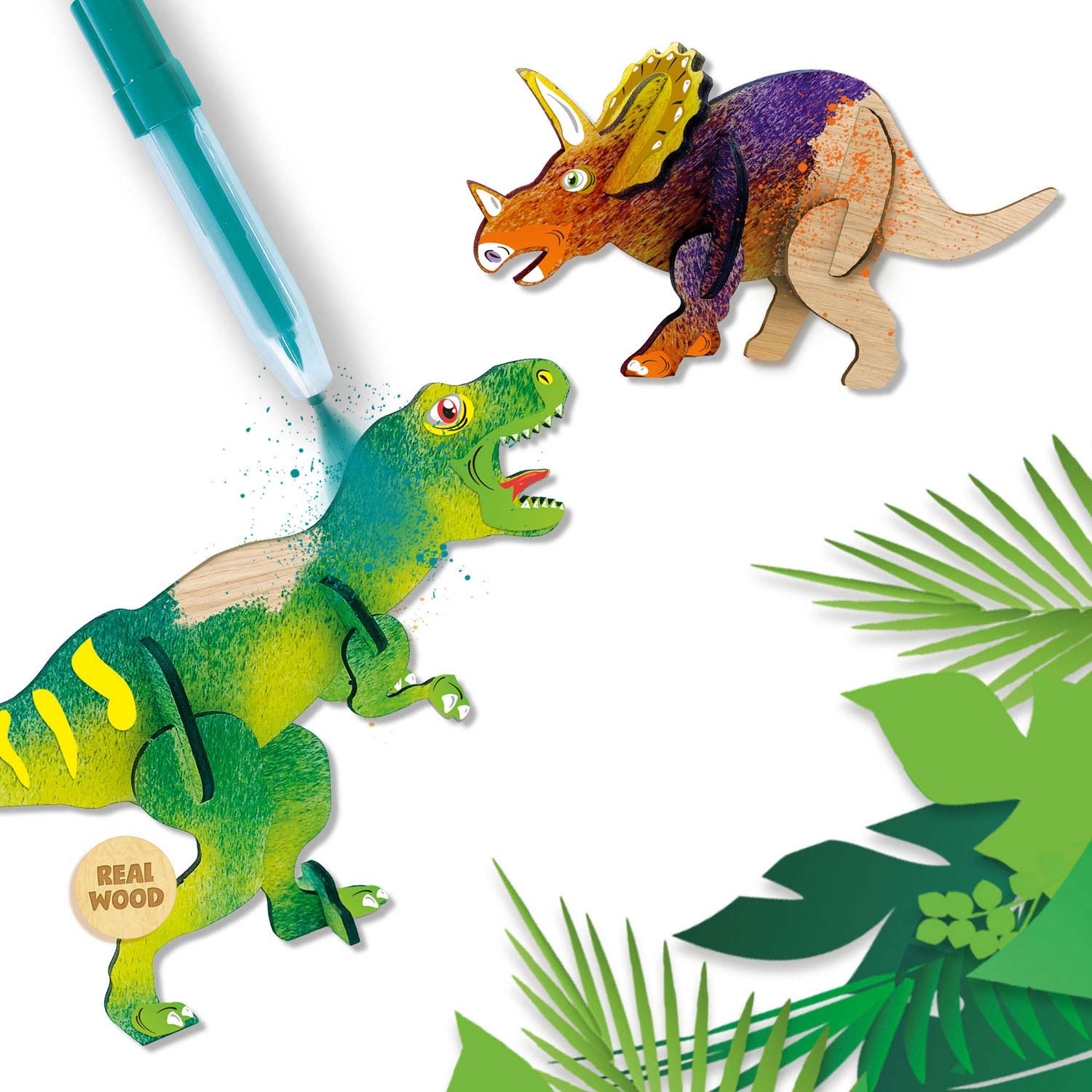 SES Creative - Creative Ses blow airbrush blaaspennen dino's