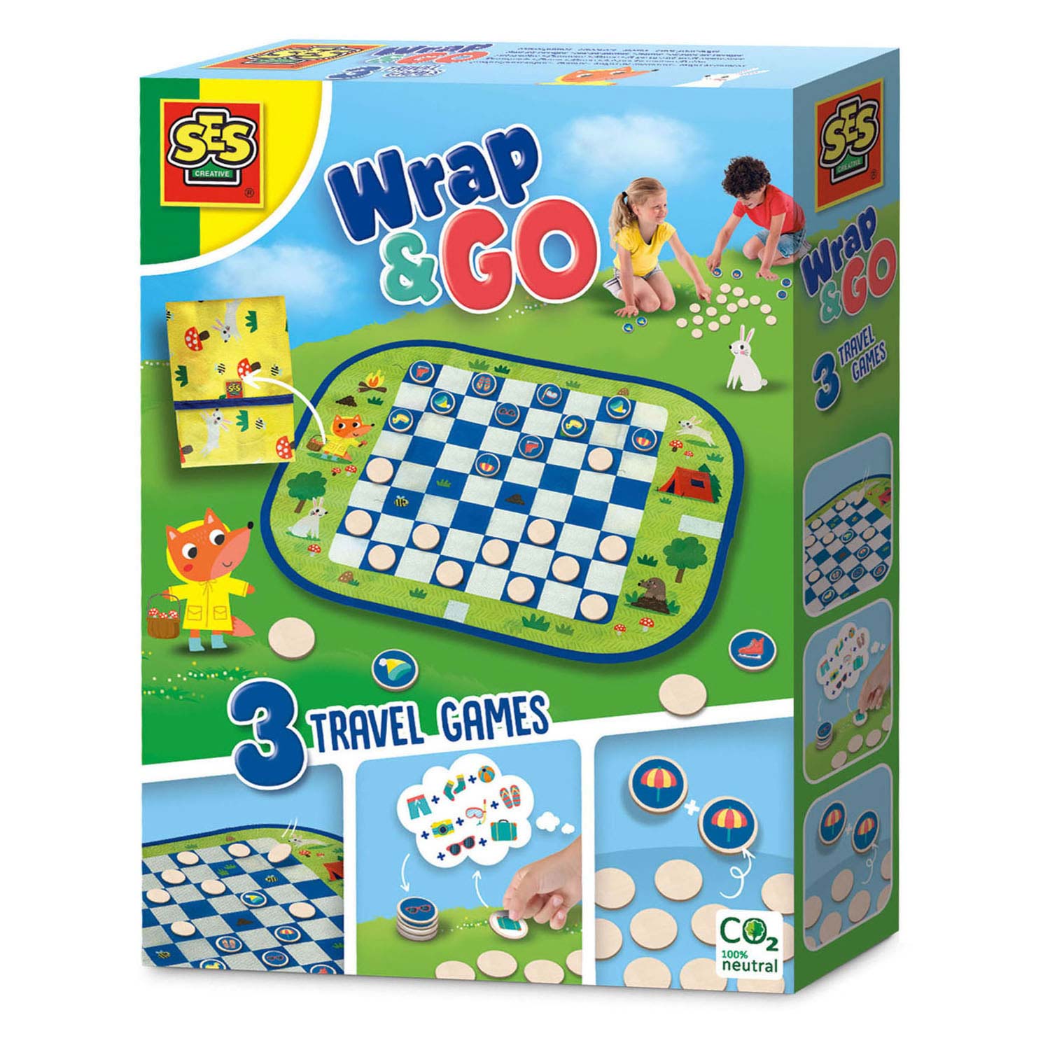 SES - wrap en go reisspellen 3in1