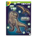 Ses mega glowing t-rex world muurstickers