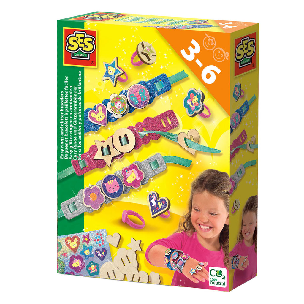 SES - easy glitter ringen en armbanden