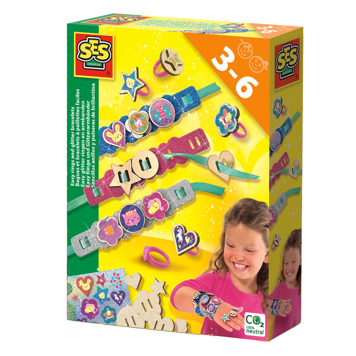 SES - easy glitter ringen en armbanden