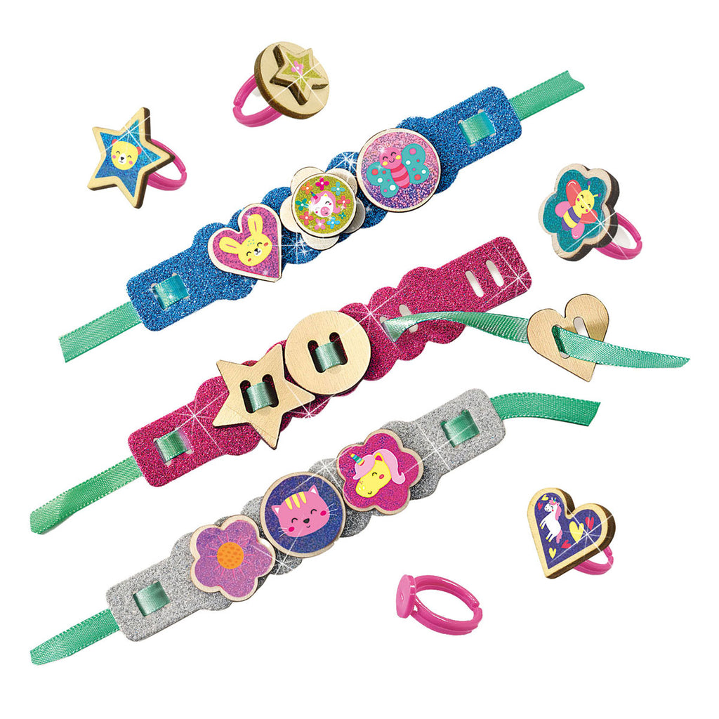 SES - easy glitter ringen en armbanden