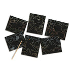 Ses creative ses glow in the dark scratch - dino's