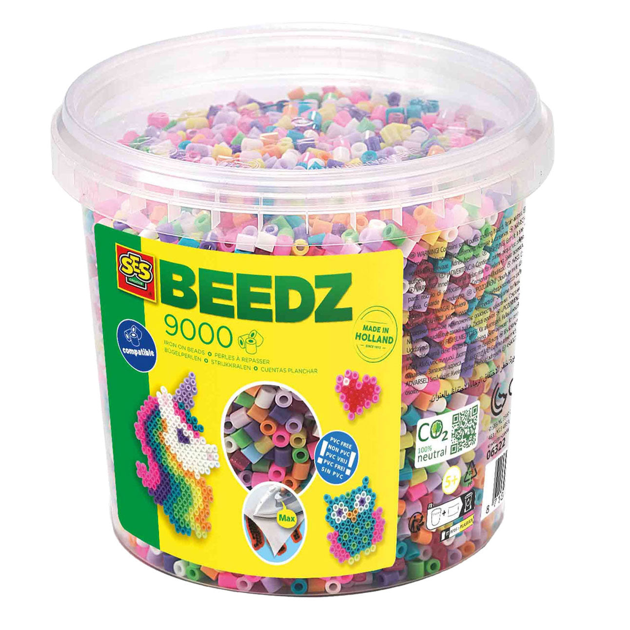 Ses creative ses mix strijkkralen trendy, 9000st.