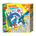 SES Creative - Creative Ses kleuren op nummers - driehoek grip stiften