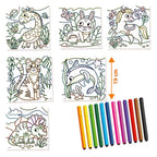 SES Creative - Creative Ses kleuren op nummers - driehoek grip stiften