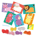Ses creative ses fluffy dieren borduren